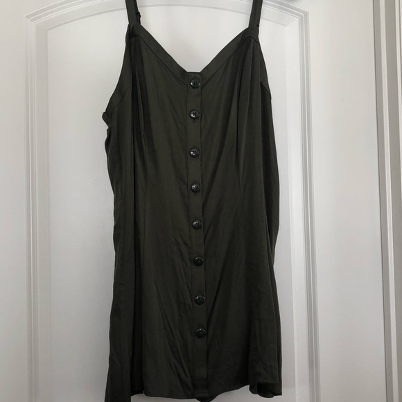 torrid Tops - Button up strappy tank top